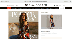 Desktop Screenshot of net-a-porter.com